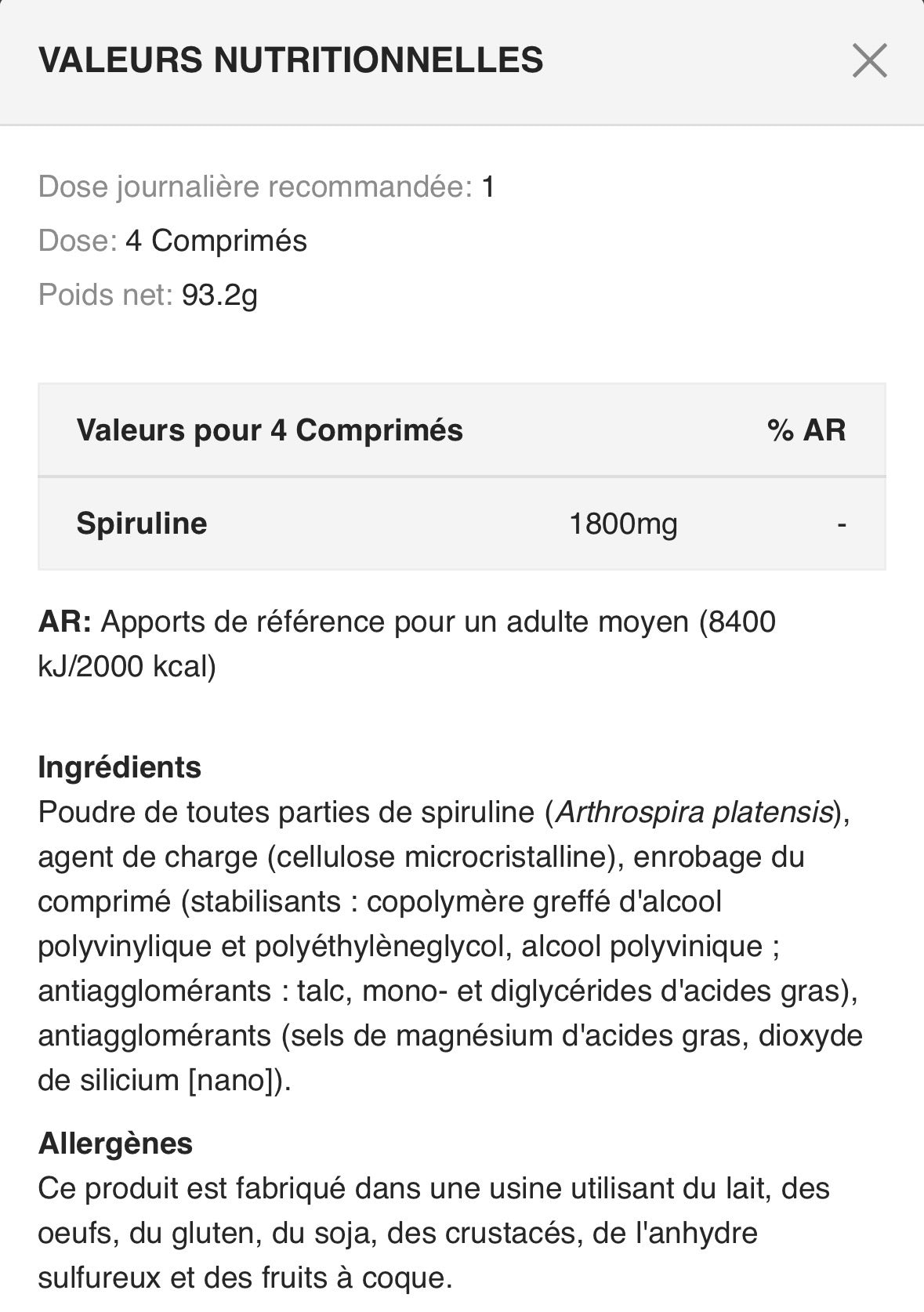 SPIRULINE