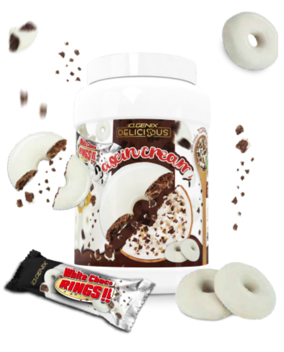 CASÉINE CREAM (avec topping)
