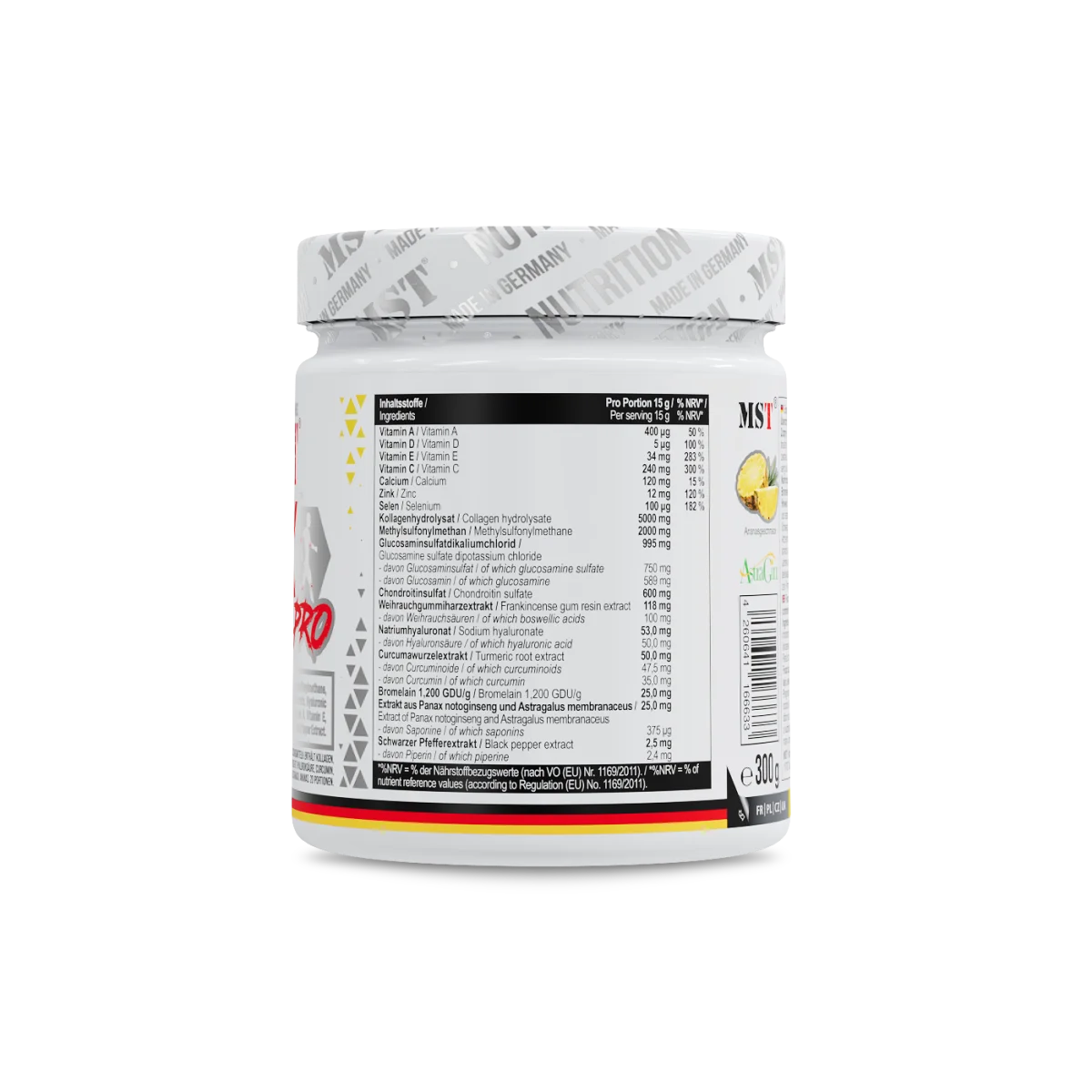 Collagène FLEX PRO 300g MST Nutrition
