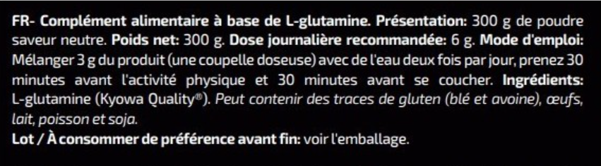 PURE GLUTAMINE KYOWA 300 G