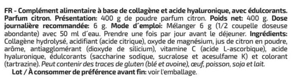 COLLAGÈNE PROFESSIONNEL