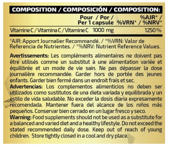 VITAMINE C (1000MG)