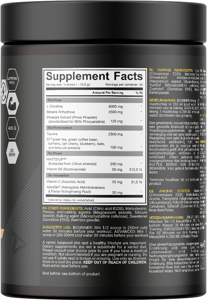 UNSTOPPABLE DEDICATED NUTRITION