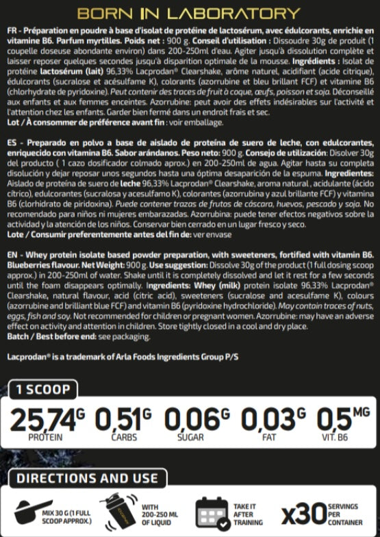 ISO ZÉRO CLEAR 900g