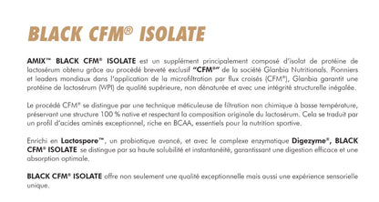 Black CFM isolate 1kg