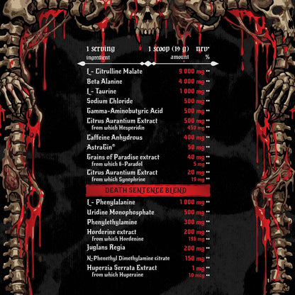 MORBIDIUS – THE STRONGEST EU PREWORKOUT 477 G