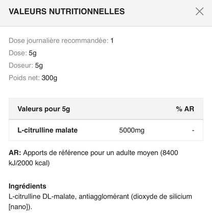 Citruline ONE RAW ZOOMAD LABS 300g