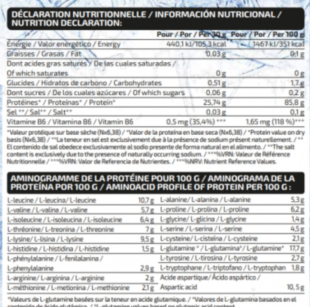 ISO ZÉRO CLEAR 900g