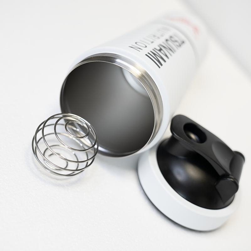 Shaker métal blanc TSUNAMI