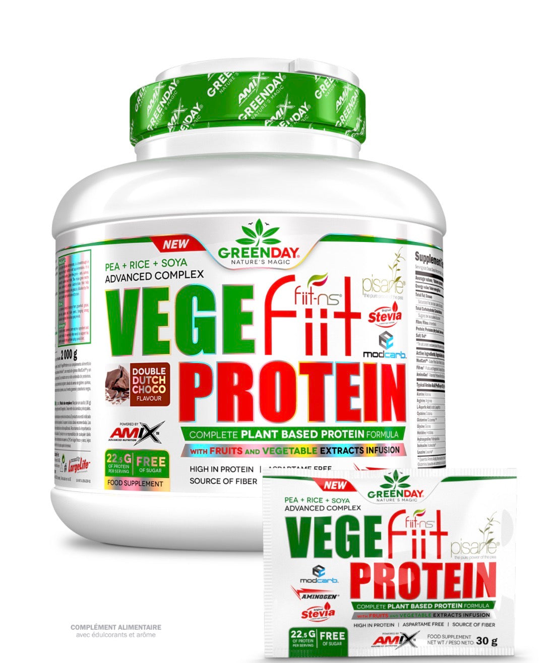 VEGEFIIT protéine végane 720g