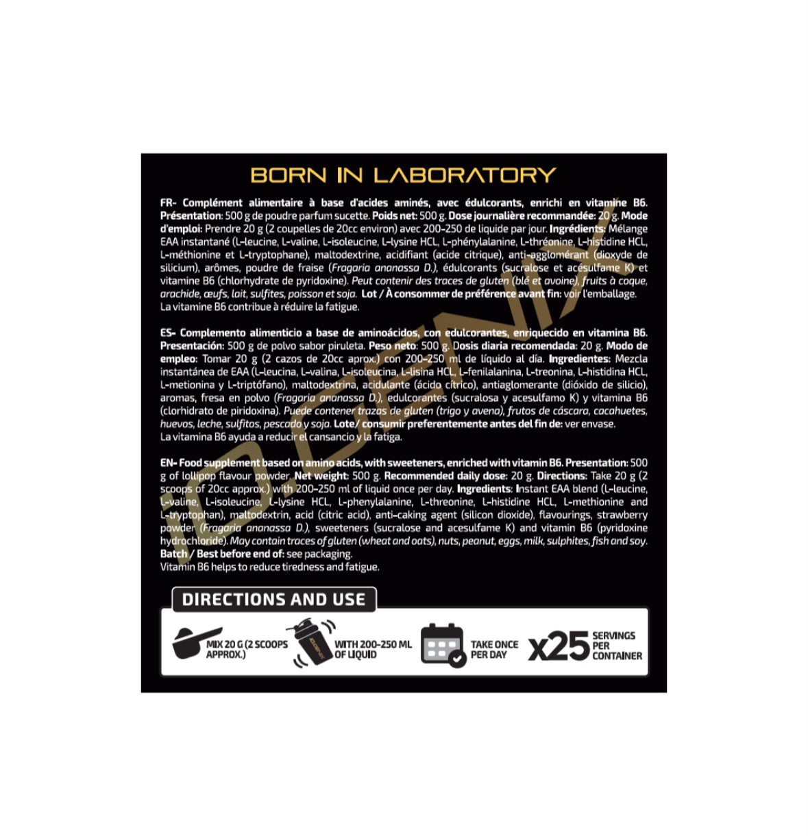 AMINO 10 Eaa Io.Genix