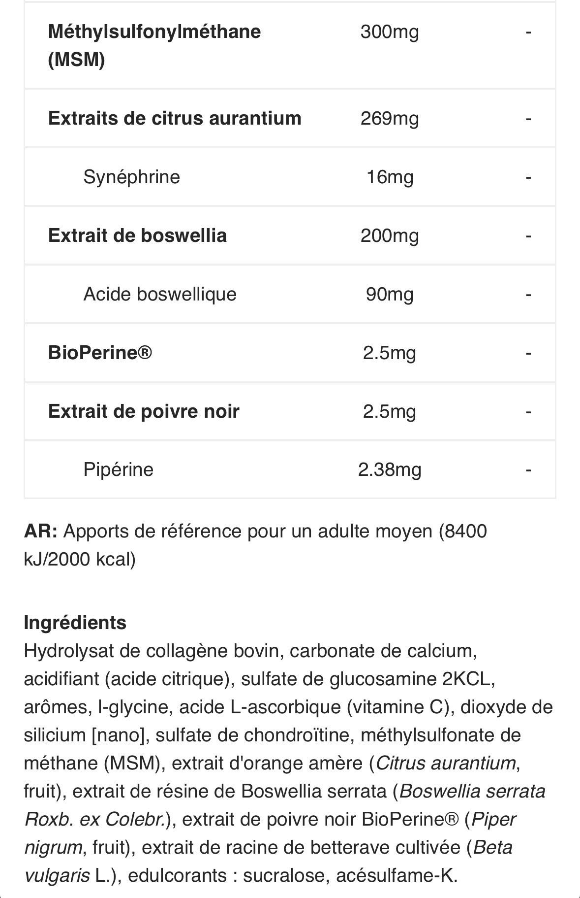 COLLAGÈNE complet ZOOMAD LABS WISEKING 450g