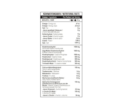 Creatine Kick 500g MST NUTRITION