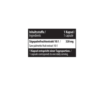 Saw Palmetto 60caps MST NUTRITION