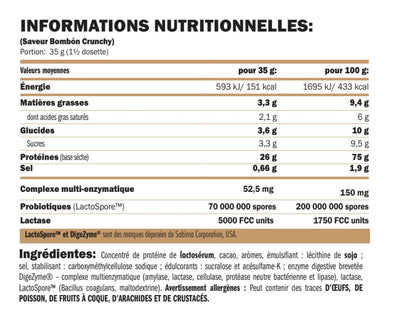 Whey Protéine de lactosérum ultra pure - Black Line AMIX