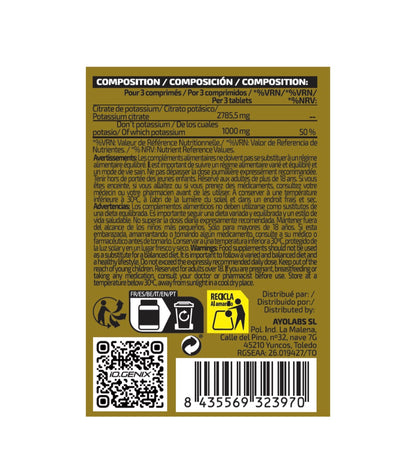 CITRATE DE POTASSIUM