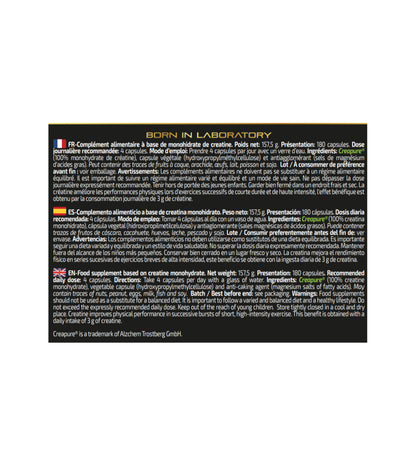 CREALUXE 180 capsules (creapure)