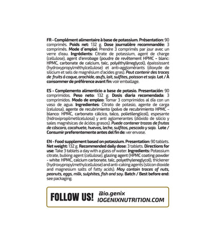 CITRATE DE POTASSIUM