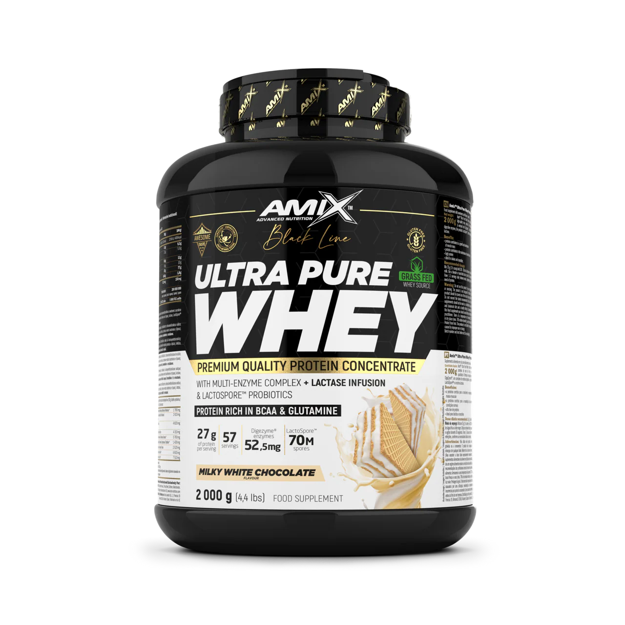 Whey Protéine de lactosérum ultra pure - Black Line AMIX