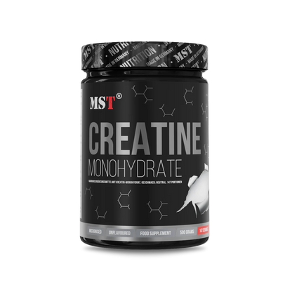 Créatine monohydrate 500g sans saveurs MST Nutrition