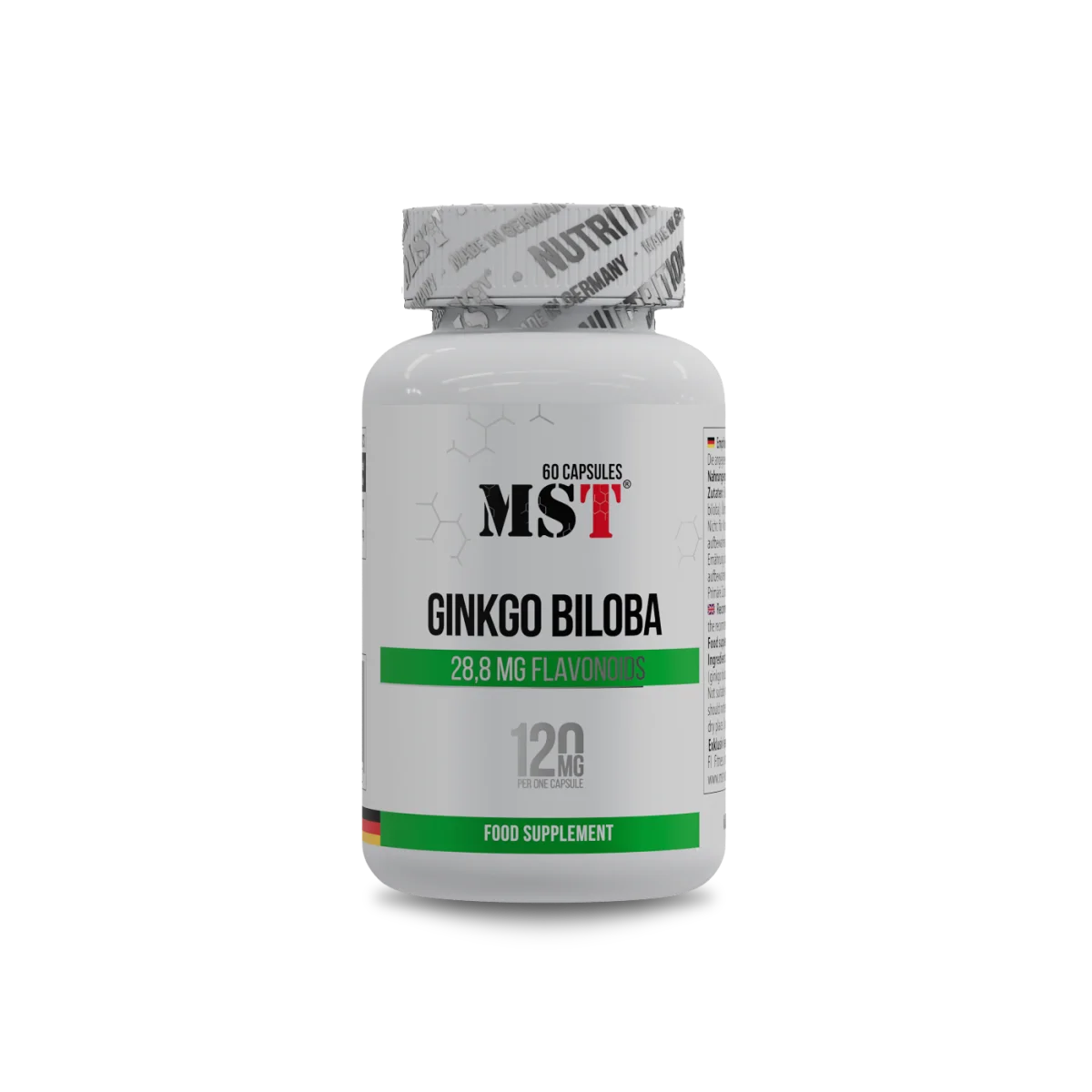 GINKGO BILOBA MST NUTRITION 60caps